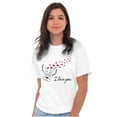 thumbnail image 5 of Crazy Cat Lady Cute Funny Kitty Angel Women's Graphic T Shirt Tees Brisco Brands X, 5 of 5