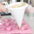 thumbnail image 4 of Kitchen DIY Hand-held Chocolate Icing Cream Funnel Cup Plastic Batter Dispenser, 4 of 7