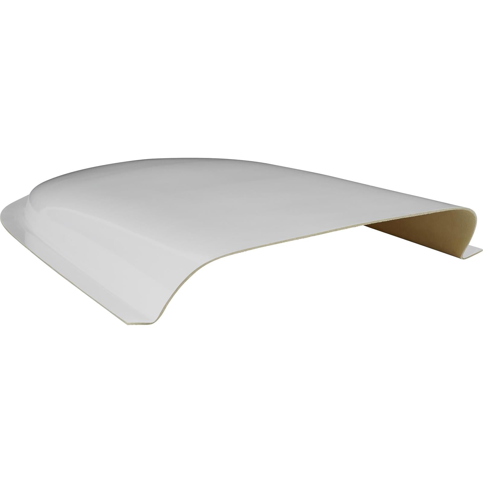 Speedway Motors Shelby GT350 Style Fiberglass Hood Scoop, 24.25 x 16 Inch Universal Mustang Style Hood Air Intake Scoop, Gelcoat Finish, Paint Ready Custom Body Panel