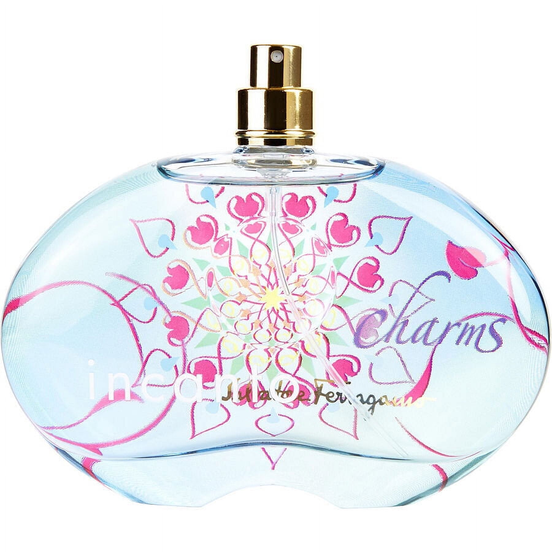 【新品未使用】SalvatoreFerragamo Incanto Charms Salvatore Ferragamo Incanto Charms Eau de Toilette 3.4 fl oz, For