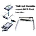 thumbnail image 2 of Sas Hdd Caddy Adapter Cage Disco Duro Caddy Tray Compatible Para 3.5" Sata / Sas Drive Caddy Trays 2.5 " Sweethay EL016180-00, 2 of 5