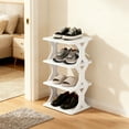 thumbnail image 6 of Thickened and Widened Corner Shoe Rack, Small Removable Storage Cabinet, Easy to Install and Washable Shoe Organizer, 6 of 6