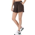 thumbnail image 2 of KOGMO Womens Casual Comfy Cotton Shorts With Elastic Waist Band and Pockets, 2 of 3