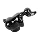 thumbnail image 4 of Adorno de pato de resina galvanizada, escultura de pato, elegante figura decorativa de pato para estante de escritorio de coche, galvanizada, color negro, 4 of 14