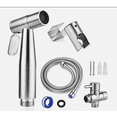 thumbnail image 2 of Stainless Steel Handheld Bidet Sprayer with Shattaf Adapter Hose, Toilet Spray Shower Head, 2 of 11