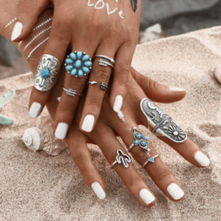 Boho online adjustable rings