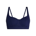 thumbnail image 5 of No Boundaries Women's Cotton Rib Wireless Bralette, Sizes XS-XXXL, 5 of 5