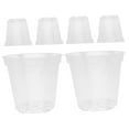 thumbnail image 4 of AURARMLET 6-Pack Large Orchid Pots with Drainage Holes for Indoor Outdoor Gardening 15.5x15.5x14 cm Plant Containers, 4 of 8