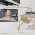 thumbnail image 4 of Chaîne de Taille pour Femmes Style Punk Mode Ceinture Femmes Ceinture Ajustable Fille Dame Chaîne de Taille Robe Jeans Ceinture Ceinture Légère Ceinture Légère Taille, 4 of 8