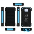 thumbnail image 2 of EIGTHTAIL Solar Power Bank DIY Kit  10000mAh Case Charger with LED Indicators  USB Ports - 5.43 x 2.99 x 0.75  Multiple Color Options (Batteries Not Included), 2 of 8