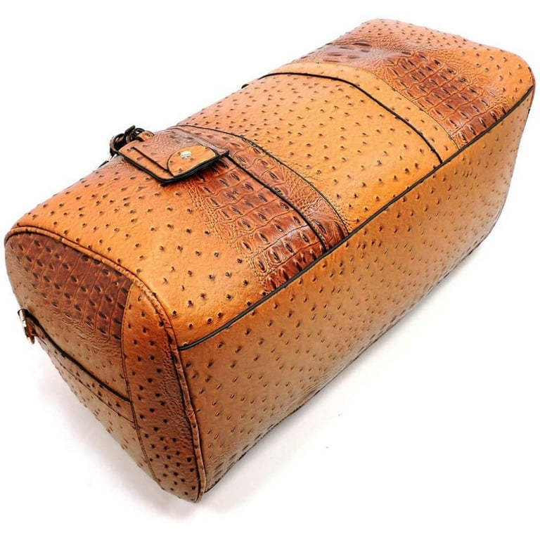 Ostrich duffle online bag
