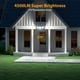 thumbnail image 2 of Luces solares de seguridad para exteriores Onforu 4500LM, 3 cabezales IP65, 2 of 8