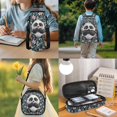 thumbnail image 3 of KUIFORTI Flower Panda Kids School Bag and Lunch Box Set 4Pcs with Pencil Pouch Water Bottle Sleeve for Boys Girls Elementary Middle School Students Back to School Gifts, 3 of 7