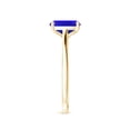 thumbnail image 3 of Angara Natural 1.6 Ct. Tanzanite Fashion Ring in 14K Yellow Gold for Women (Ring Size: 6.5), 3 of 9
