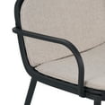 thumbnail image 5 of Christopher Knight Home Contemporary Outdoor Lounge Chairs with Cushions, Black, Set of 2, 5 of 8