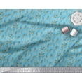 thumbnail image 3 of Soimoi Velvet Fabric Moroccan,Stripe & Beetle Insects Print Fabric by The Yard 58 Inch Wide, 3 of 3