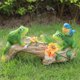 thumbnail image 2 of Estatuillas de rama de árbol de animales de resina adornos decoración de paisaje de jardín con luz Solar Hugtrwg Para estrenar, 2 of 9