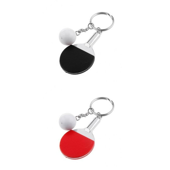 Llavero Colgante de Raqueta Y de Tenis de - Regalos para Del Pong