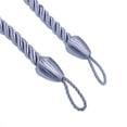 thumbnail image 4 of FNGZ Clearance! Home Textile Storage Ropes Tie Backs for Window Curtain Cord Buckle Tiebacks Braided Tie Backs Grey, 4 of 5