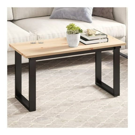 Table Top Natural pine Solid Pine Wood Medium Durable Brown