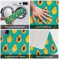thumbnail image 4 of Bathroom Rugs Non Slip Washable - Papaya Pattern cute Kitchen Mats for Floor, Area Rugs for Entryway Rugs Indoor, Laundry Bathroom Room Door Rug with Rubber Backing 20x31.5in, 4 of 8