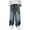 Blue, variant on Wxirdiow Baggy Jeans Boys Jeans With Star Pattern Stylish Straight Leg Pants For Medium And Large Kids Cool And Trendy Blue Size,15-16 Years