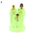 thumbnail image 1 of Ornamental Jesus Figurine Handmade Plastic Smooth Edges Luminous Jesus Statue for Desktop, 1 of 10