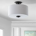 thumbnail image 7 of JONATHAN Y Marc 15" Metal LED Semi-Flush Mount, Oil Rubbed Bronze/White, JYL9031A, 7 of 7