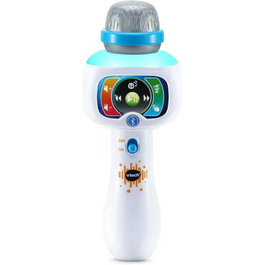 VTech Sing It Out Karaoke Bluetooth Microphone with Wireless Connectivity, for Kids 2-5 Years, White