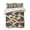 Beige Brown, variant on Quilts Twin XL Size, Cow Print Soft Comforter Bedding Set for Bed, Farmhouse Beige Brown Animal Prints Vintage Lightweight Quilted Bedspread with Pillow Cover(2 Pieces) for All Season, 68x98 Inch