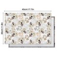 thumbnail image 5 of Cute Golden Retriever Summer Placemats Table Placemats Set Of 6-Linen Kitchen Washable Placemats Table Mats 11.8"x17.7"Non-Slip Heat Resistant, 5 of 5
