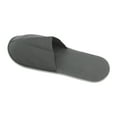 thumbnail image 5 of Unique Bargains 1 Pair Disposable Slippers Foldable Closed Toe Hotel Slippers Deep Gray, 5 of 5
