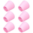 thumbnail image 2 of 6 uds. Pantalla de tela moderna con Clip para lámpara de araña, pantallas para lámpara de pared, decoración de habitación, color rosa, 2 of 8