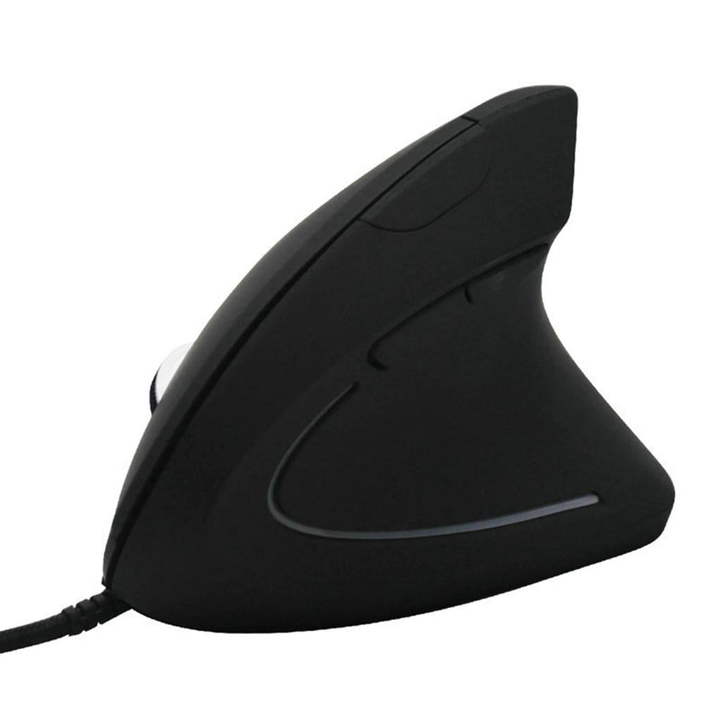Anker Ergonomic Vertical Mouse, Optical USB Wired & Wireless 2.4GHz+BT, Comfortable Design for Home/Office/Gaming, Plug & Play, Windows Compatible, Black