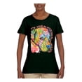 thumbnail image 3 of Neon Lab Dog Lover Shirt | Labrador Dogs Speak To Those Who Listen | Dean Russo Art Animal Lover Womens T-Shirt, Forest Green, X-Large, 3 of 6