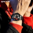thumbnail image 4 of SANDA Luxury Men's Watches Top Brand Fashion Steel Business Quartz Watch Waterproof Wristwatch Clock Relogio Masculino P1086, 4 of 6
