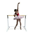 thumbnail image 4 of Artan Balance Height Adjustable Single Bar Ballet Barre for Kids & Adults - 4ft, White Curved, 4 of 5