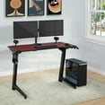 thumbnail image 3 of Arena 1337 Battlestation Electric Gaming Desk in Red  Engineered Wood, 3 of 3