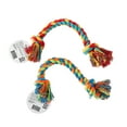 Vibrant Life Tug Buddy Braided Rope Dog Toy, Multicolor, Level 1 for ...