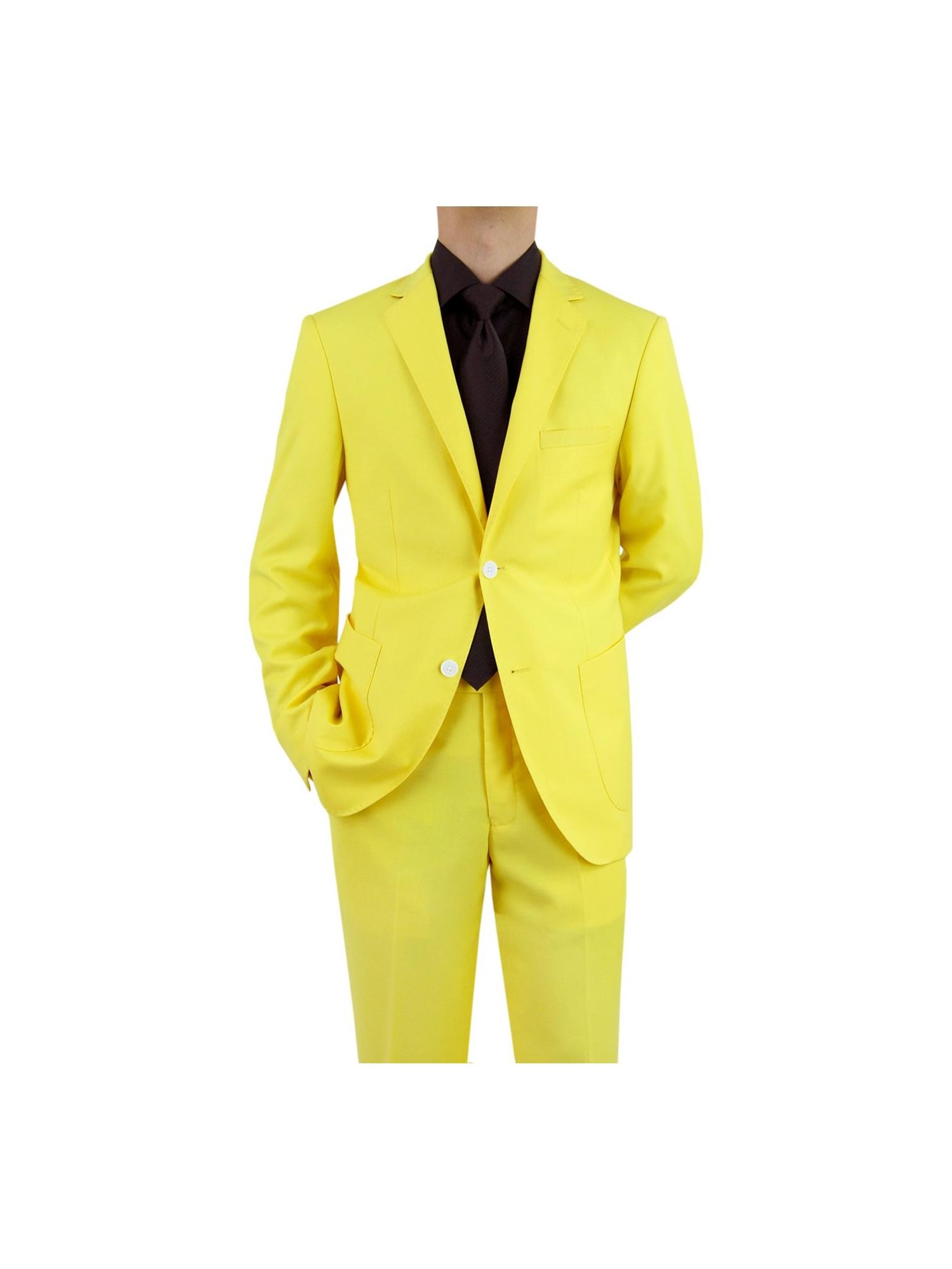 Mens Yellow Jacket Modern Fit Suit Salvatore Exte Two