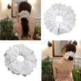 thumbnail image 5 of Yokua Handmade Lace Scrunchies Hair Ties Wrist Band Hair Accessories for Daily Wear, 5 of 20