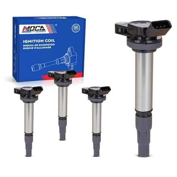 MOCA AUTOPARTS 4x Ignition Coils Fit for 2011-2017 Lexus CT200h 1.8L & 2009-2019 Toyota Corolla 2.0L & 2012-2017 Toyota Prius 1.8L