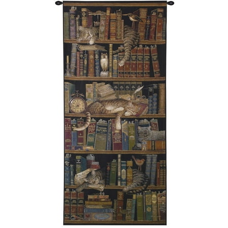 FineArtTapestries 2732-WH Classic Tails Large Wall Tapestry