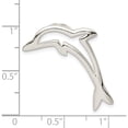 thumbnail image 4 of Sterling Silver Dolphin Chain Slide Made In Thailand qp5361, 4 of 5