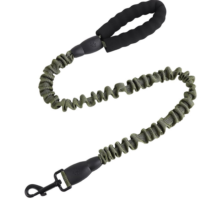 Correa de perro extensible reflectante, correa de perro de entrenamiento Bungee para perros