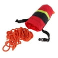 thumbnail image 1 of Greeniant Bolsas de tiro de seguridad Kayak de rescate Cuerda flotante de rescate de agua reflectante Deportes acuáticos negro rojo 16M, 1 of 1