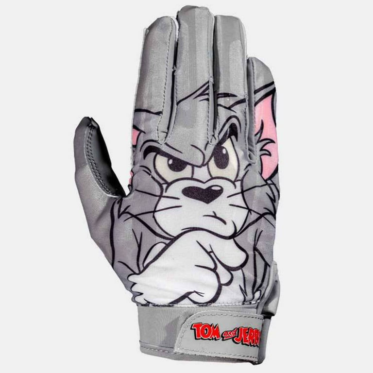 Graphic sales football gloves