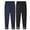Denim Black + Denim Blue, variant on BULLPIANO Toddler Girl Leggings Footless Fleece Lined Winter Tights Legging Thick Warm Skinny Pant Stretchy Trousers 2-13 Years