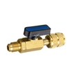 thumbnail image 2 of 3 Pcs Réfrigérant en Laiton R410a 1/4 Po Mâle vers Valve Sae 1/4 / 5/16 Po, 2 of 4