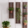 thumbnail image 2 of OULII 1Pcs Railing Planter Holder Black Iron Hanging Flower Pot 25.4X25.4Cm, 2 of 8